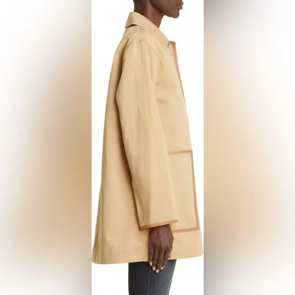 Lafayette 148 Cotton-Linen Barn-Style Jacket - Picture 3 of 8